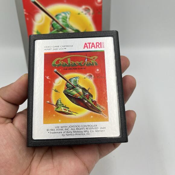 Galaxian for Atari 2600 — With Box — Tested/Working — 1983 - Picture 5 of 11